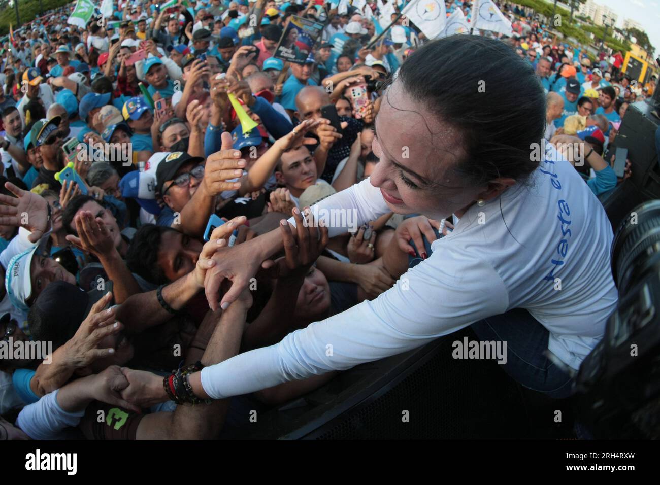 Non Exclusive: August 11, 2023, Maracaibo, Venezuela: Maria Corina ...