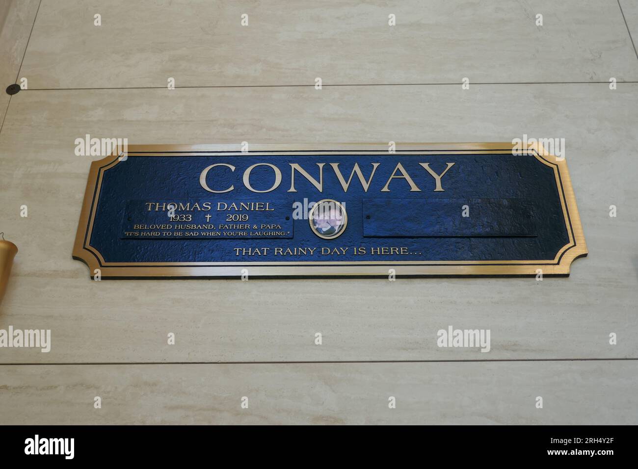 Los Angeles, California, USA 12th August 2023 Comedian Tim Conway Grave