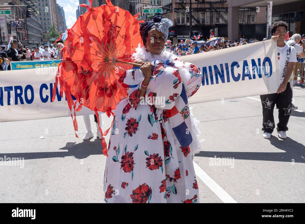 New York, New York, USA. 13th Aug, 2023. (NEW) 41st National Dominican