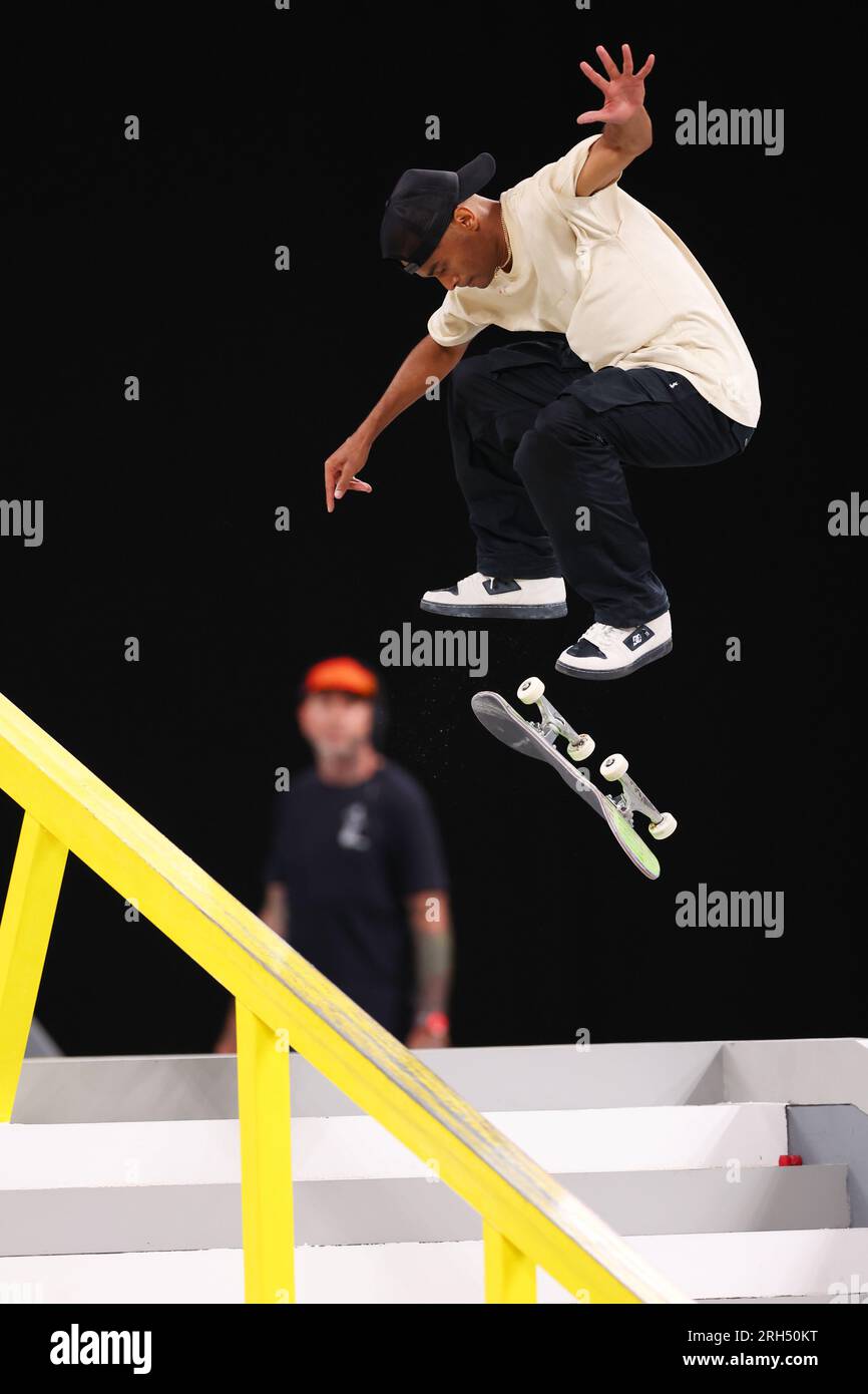Tokyo, Japan. 12th Aug, 2023. Tommy Fynn (AUS) Skateboarding : 2023 SLS ...