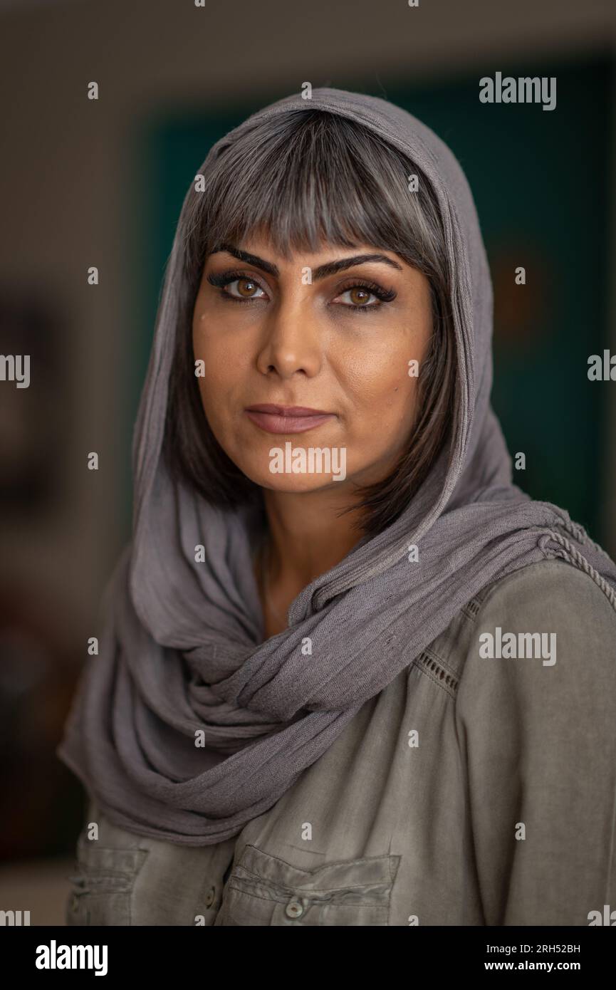 Teheran, Iran. 10th Aug, 2023. Mariam Talai, motor sportswoman. She is known beyond Iran's borders. The 43-year-old became famous for her love of motorsports. Credit: Arne Bänsch/dpa/Alamy Live News Stock Photo
