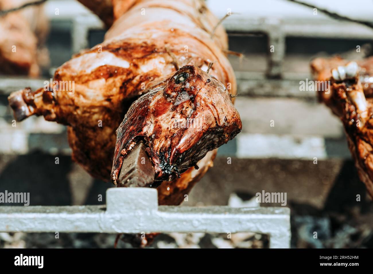 Roasting spit hi-res stock photography and images - Alamy