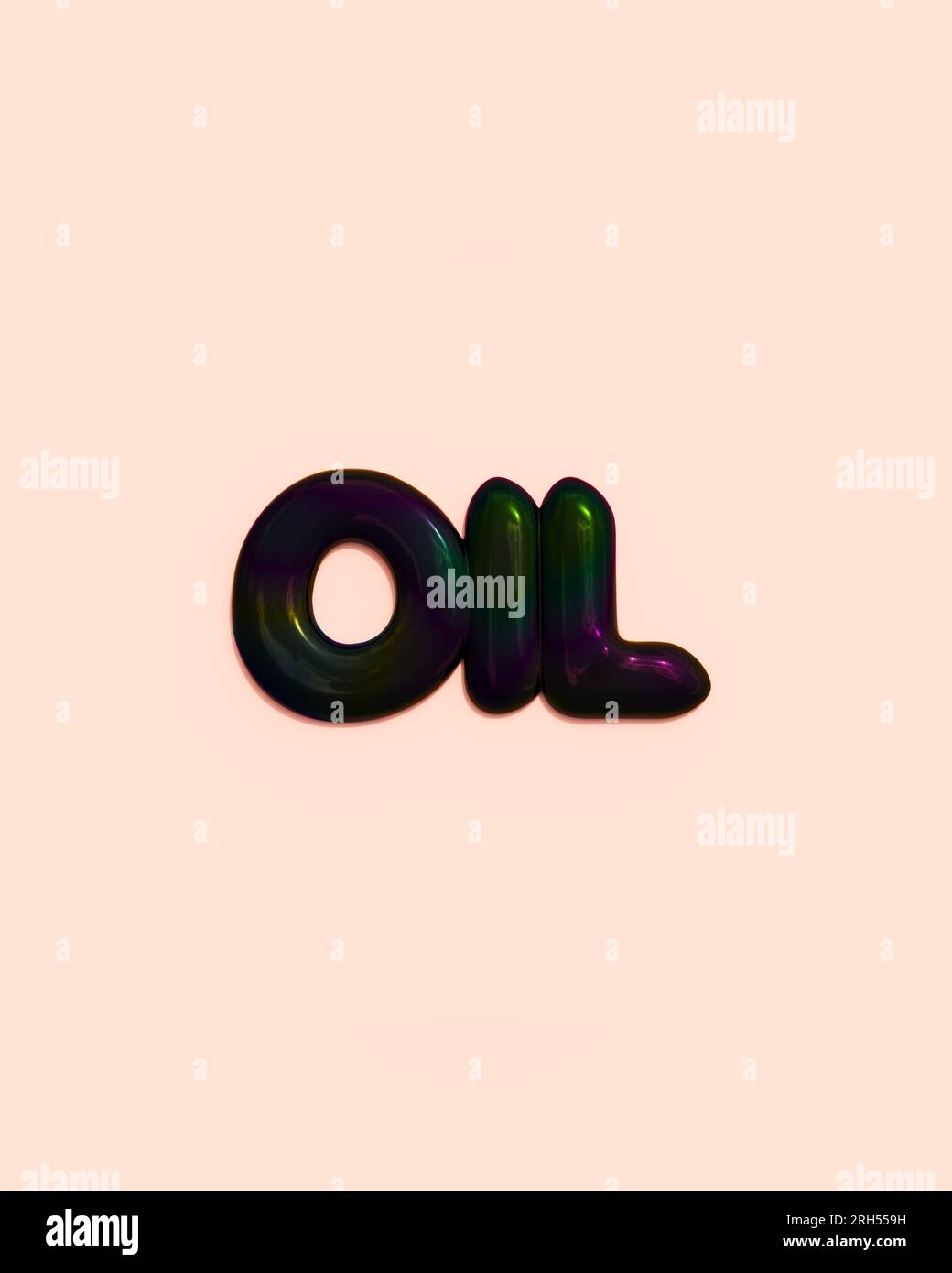 Black oil typography natural resources petroleum petrochemical crude