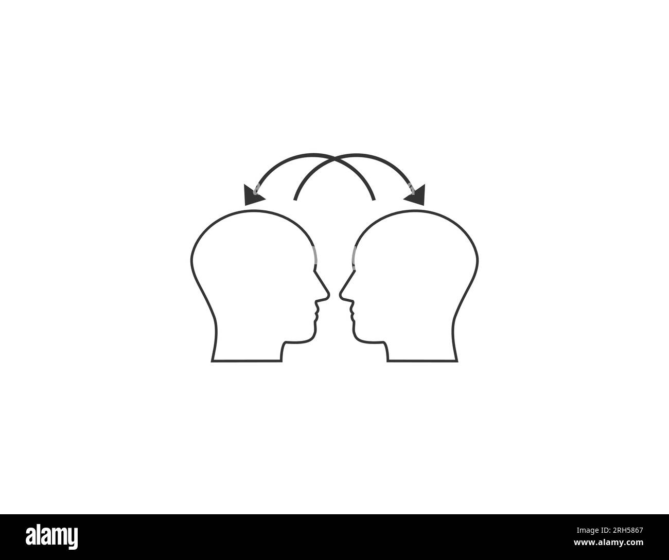 Empathy, care icon. Vector illustration. Stock Vector
