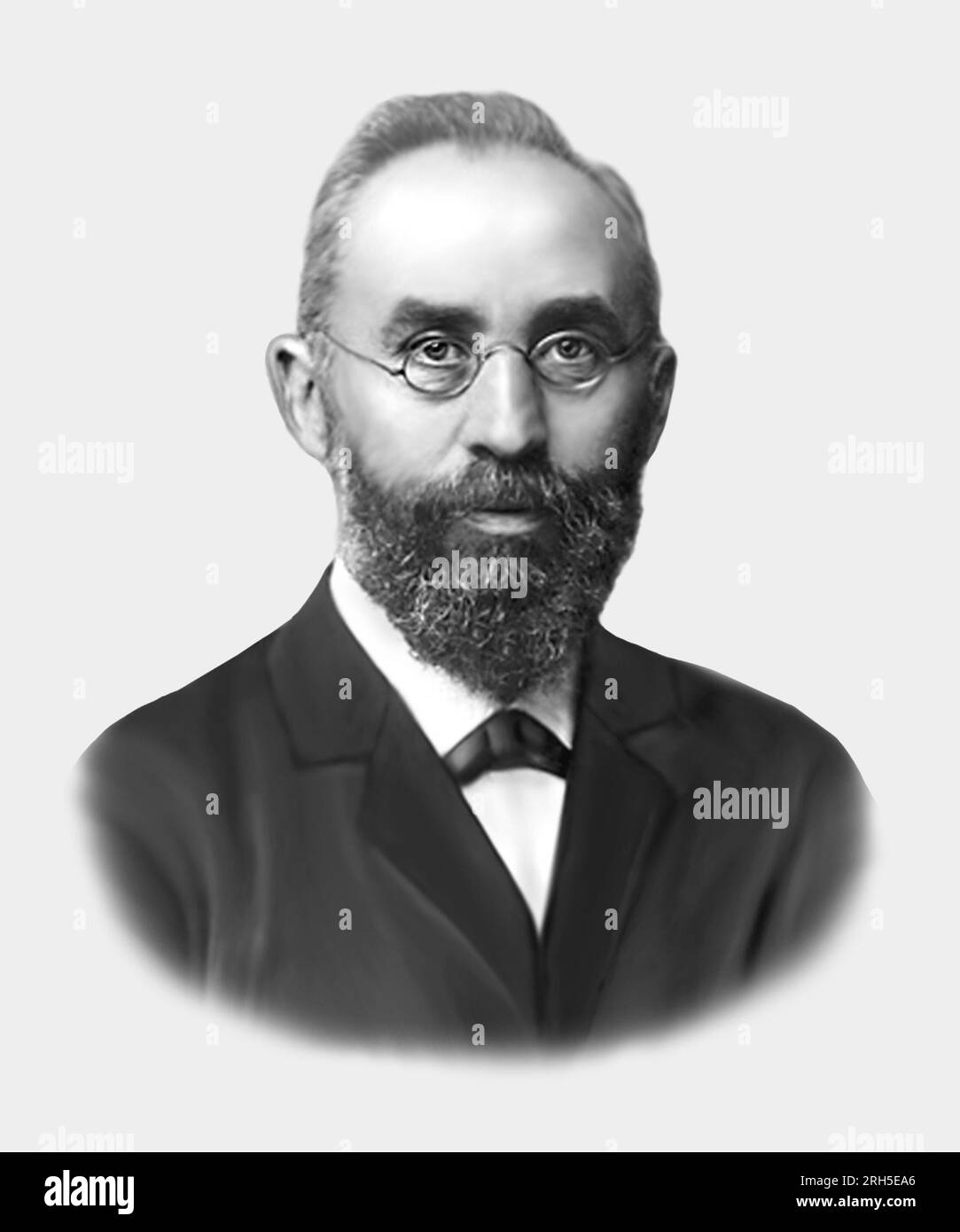 Hendrik Lorentz. 1853-1928. Dutch Physicist Stock Photo