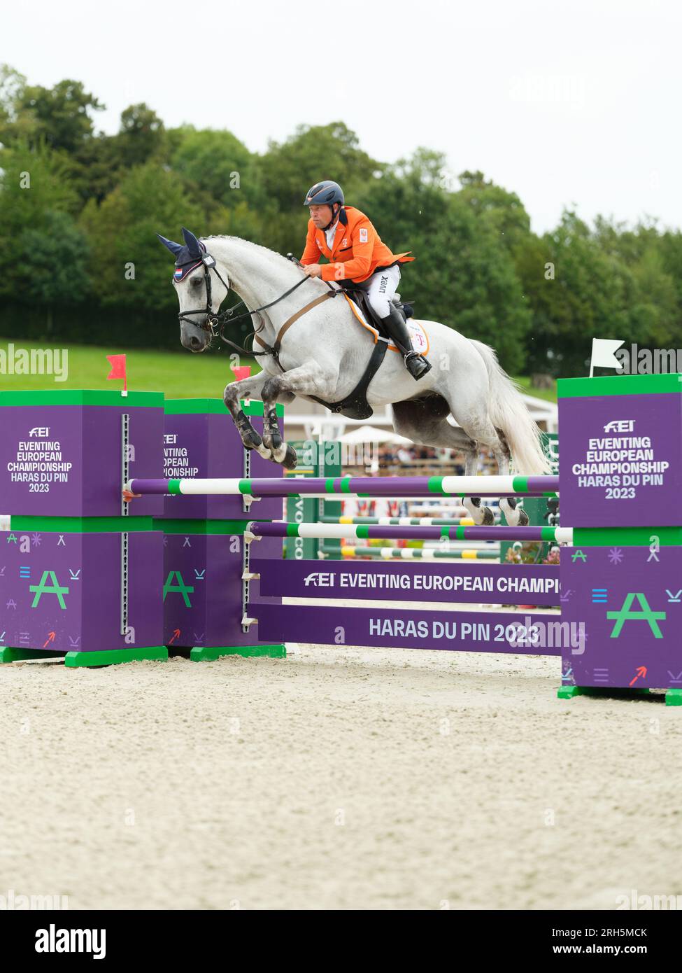 Le Pin Au Haras, France. 13th Aug, 2023. Andrew HEFFERNAN of