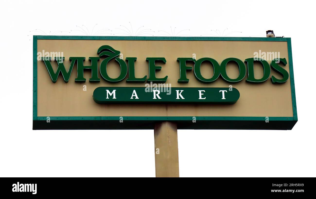 WHOLE FOODS MARKET American chain of Grocery Store which sells products