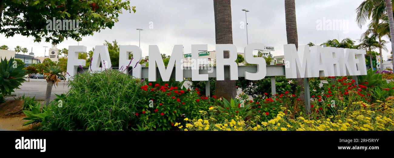 Los Angeles, California: The Original FARMERS MARKET at 6333 W 3rd St ...