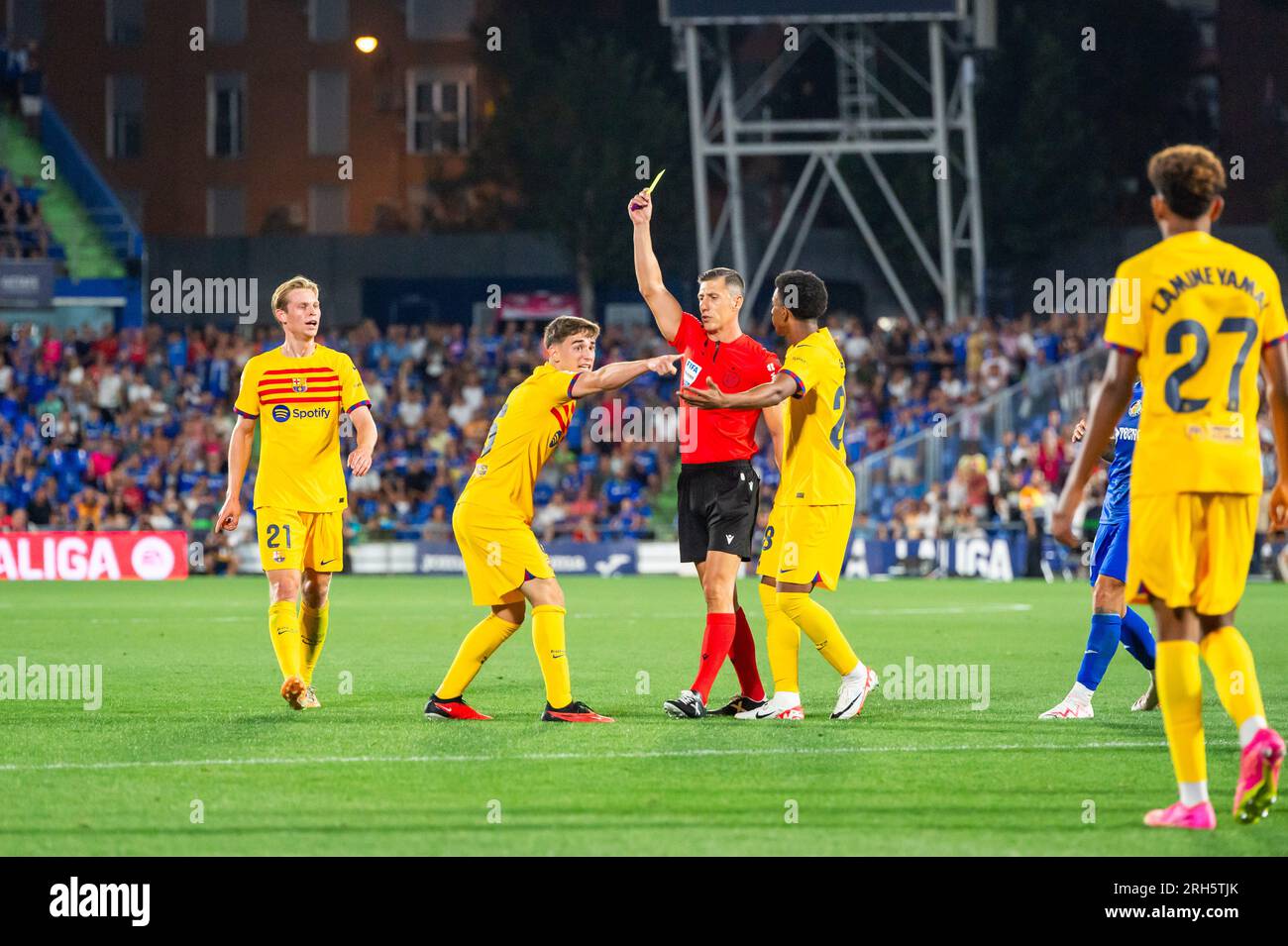 Madrid Espanha Abril 2023 Jogo Futebol Entre Barcelona Getafe Futebol —  Fotografia de Stock Editorial © Musiu0 #651632758