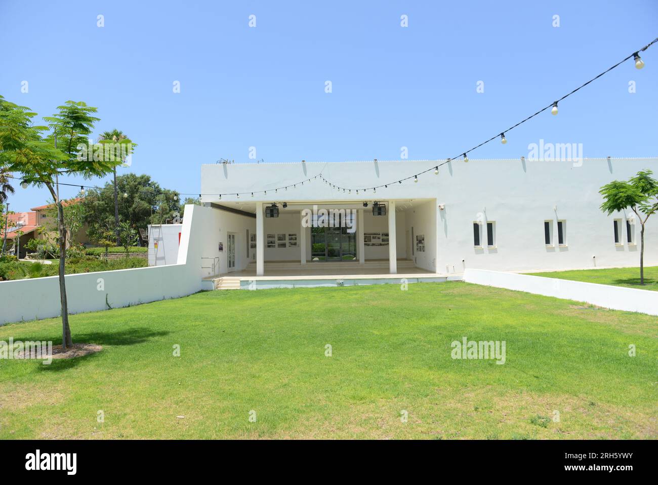 Hannah Senesh House and museum in Kibbutz Sdot Yam, Israel. Stock Photo