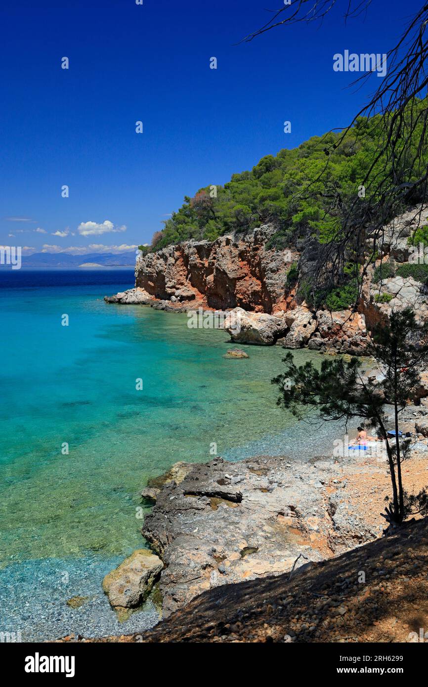 Angitriz Angistri beach hi-res stock photography and images - Alamy