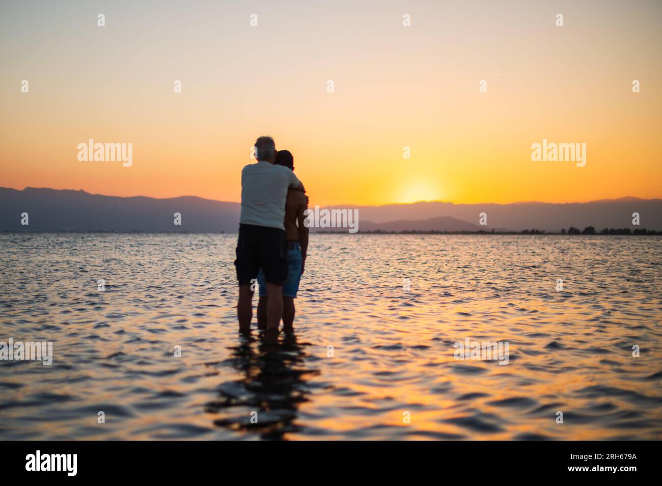Gay couple at beach hires stock photography and images Alamy