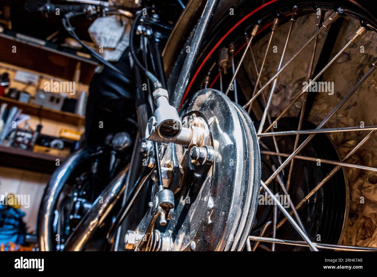 Parts for motorbikes hi-res stock photography and images - Alamy