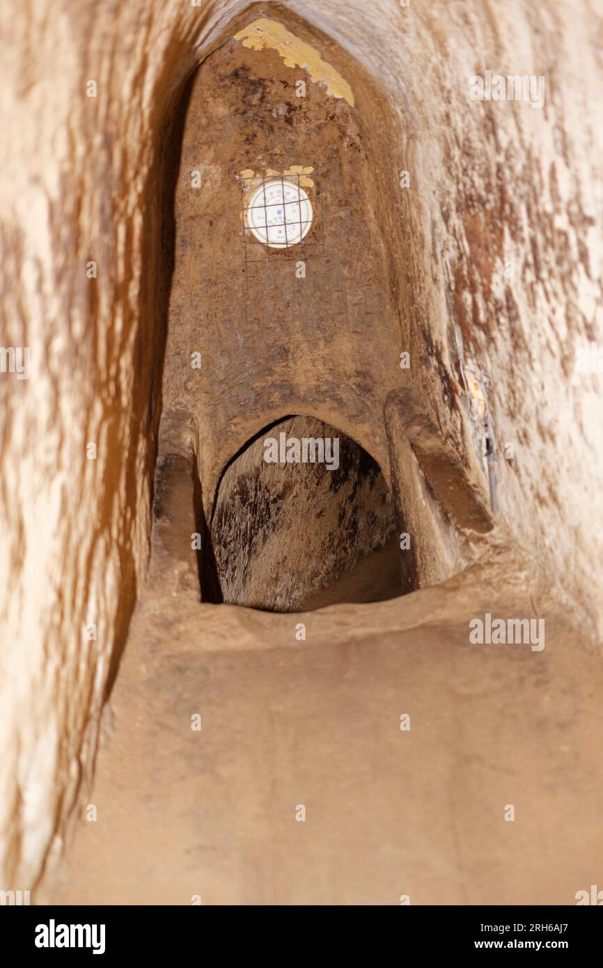 Cu Chi, Vietnam. 21st Aug, 2014. The Cu Chi Tunnels are an immense network of underground