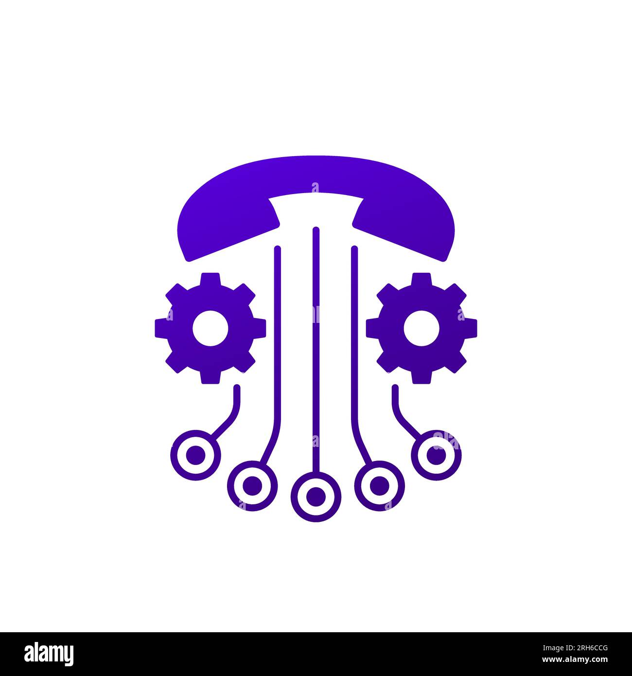 call settings icon for apps and web Stock Vector Image & Art - Alamy