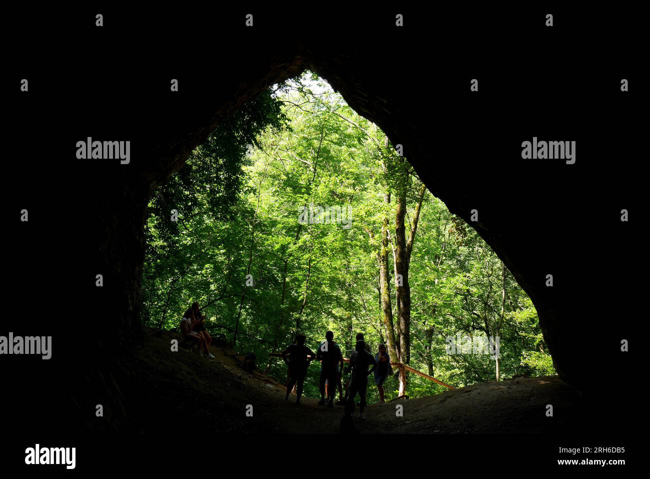 Istallos Rock Cave, near Szilvasvarad village, Szalajka Valley