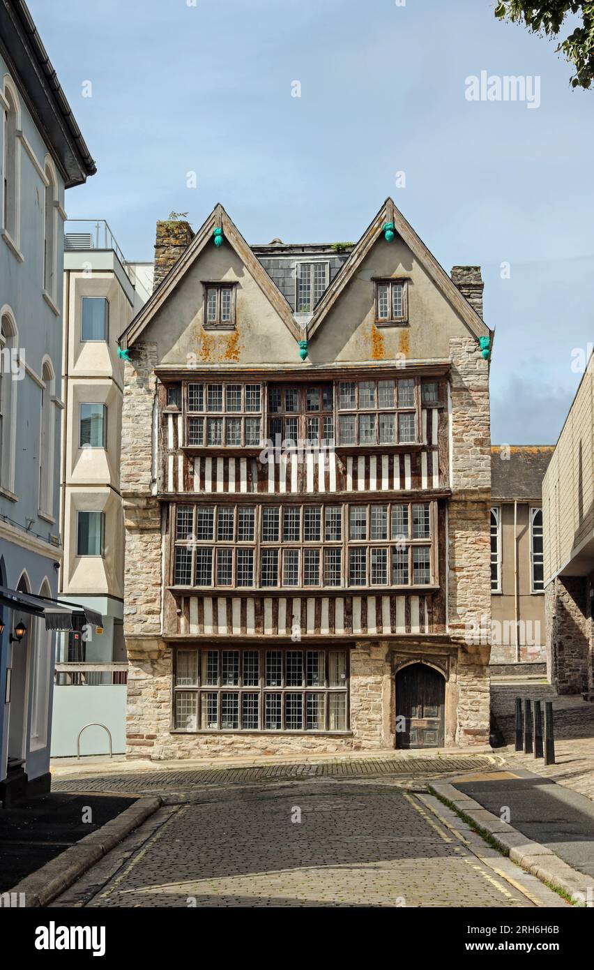 Merchants House on Plymouth’s Historic Barbican. Considered to be one ...