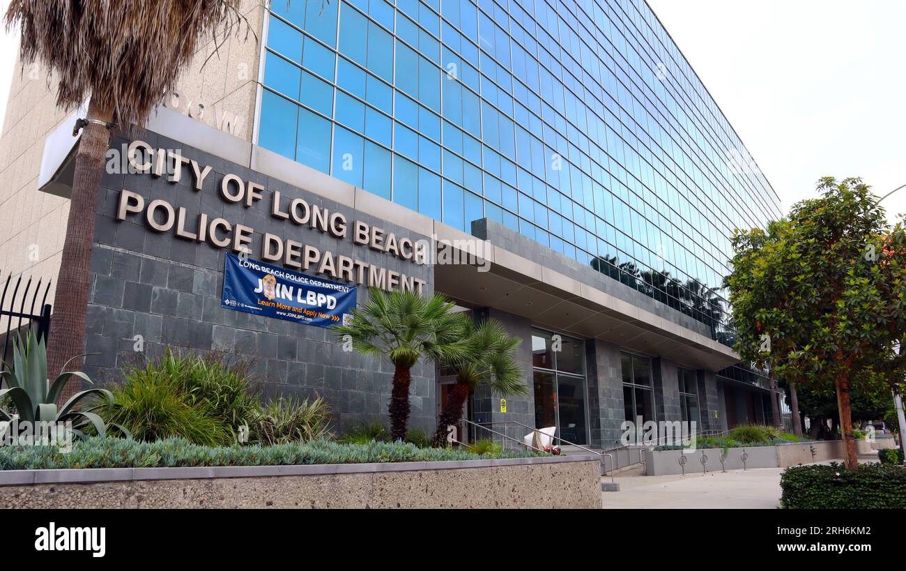 Long Beach, California: City of LONG BEACH Police Department at 400 W