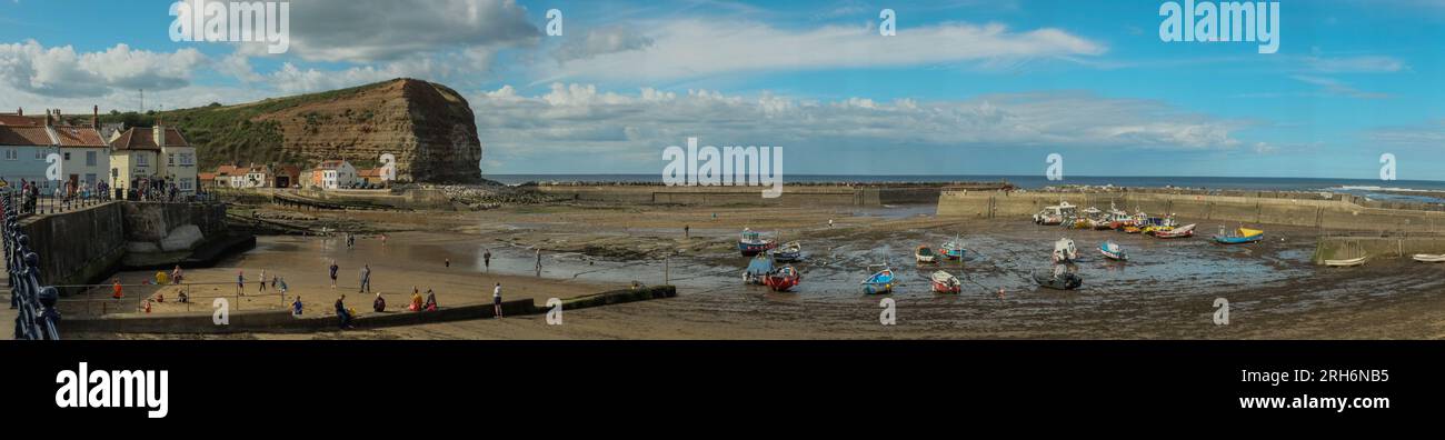 Whitby & Staithes Stock Photo