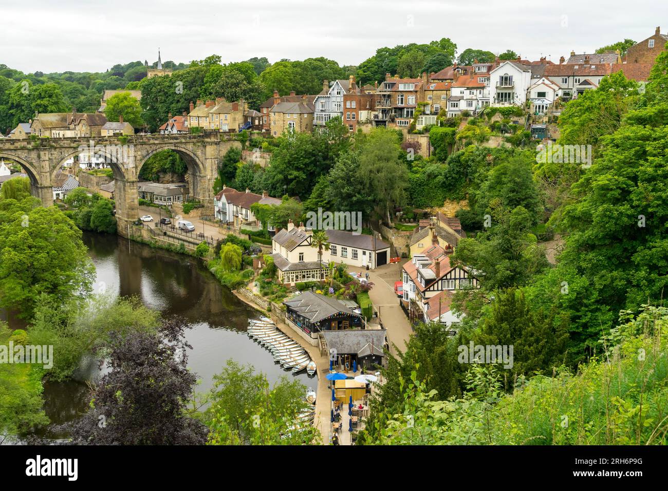 Knaresborough in Nidd Knaresborough, North Yorkshire, England