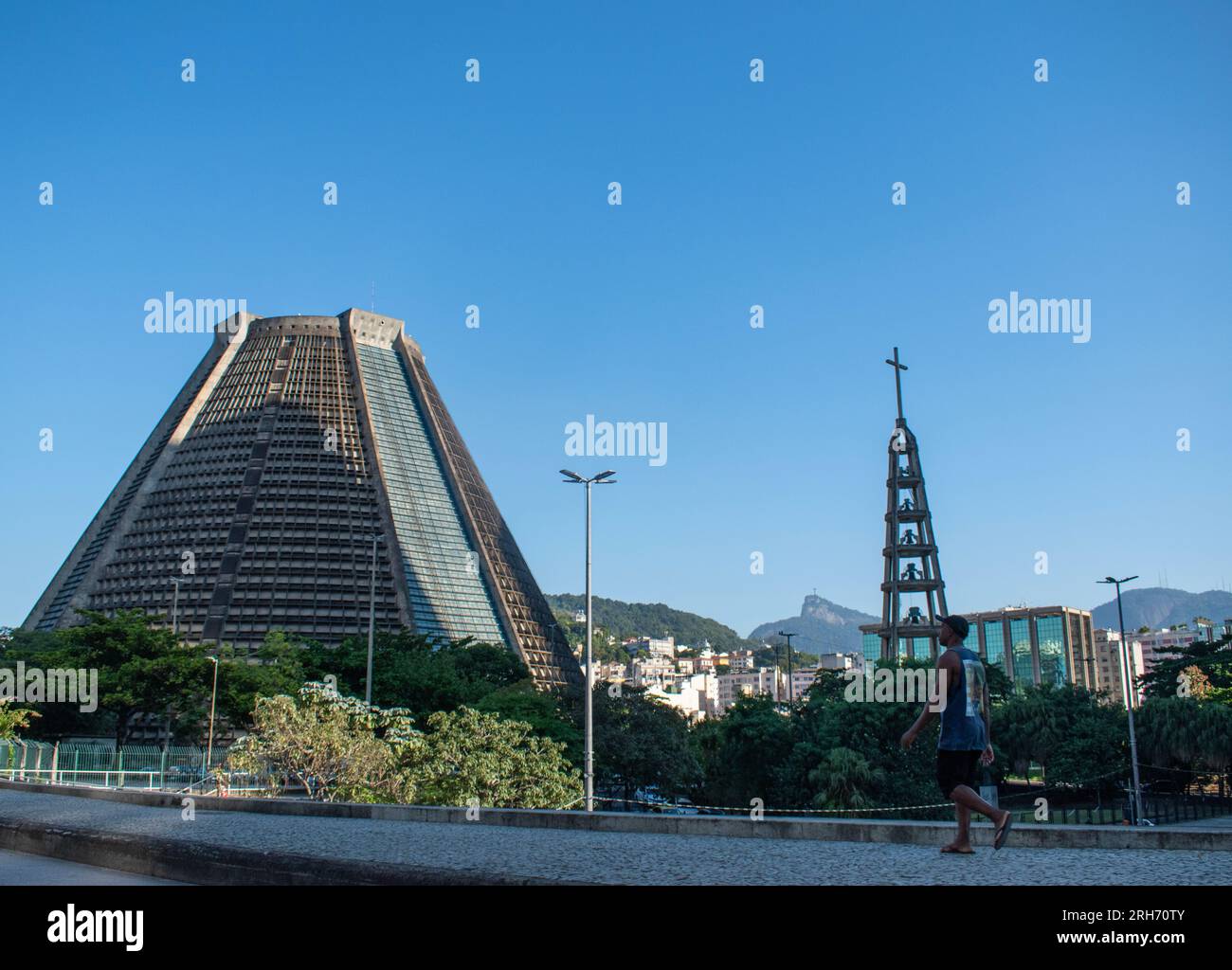 Rio de Janeiro, Brazil skyline, bell