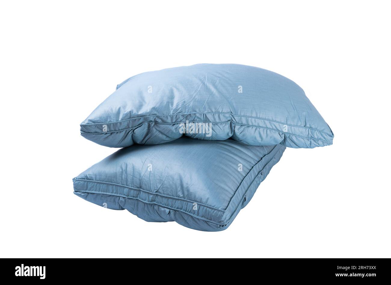 down pillow isolated on white background Stock Photo