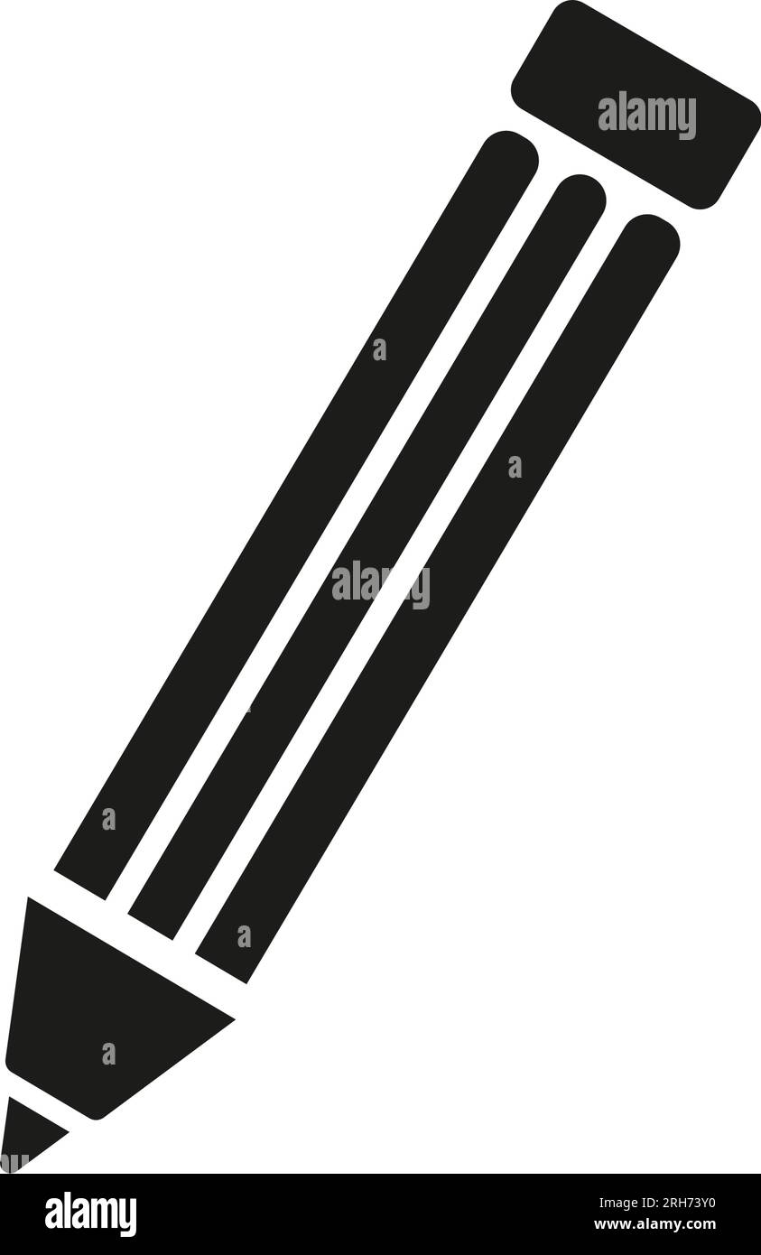 Pencil simple icon Stock Vector Image & Art - Alamy