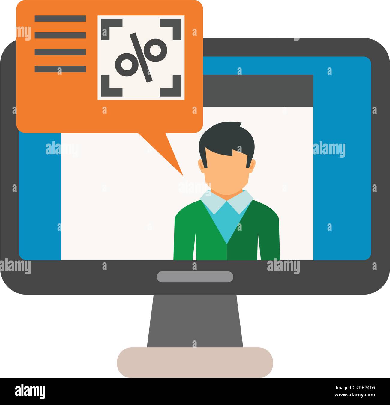 TV advertisement icon Stock Vector Image & Art - Alamy