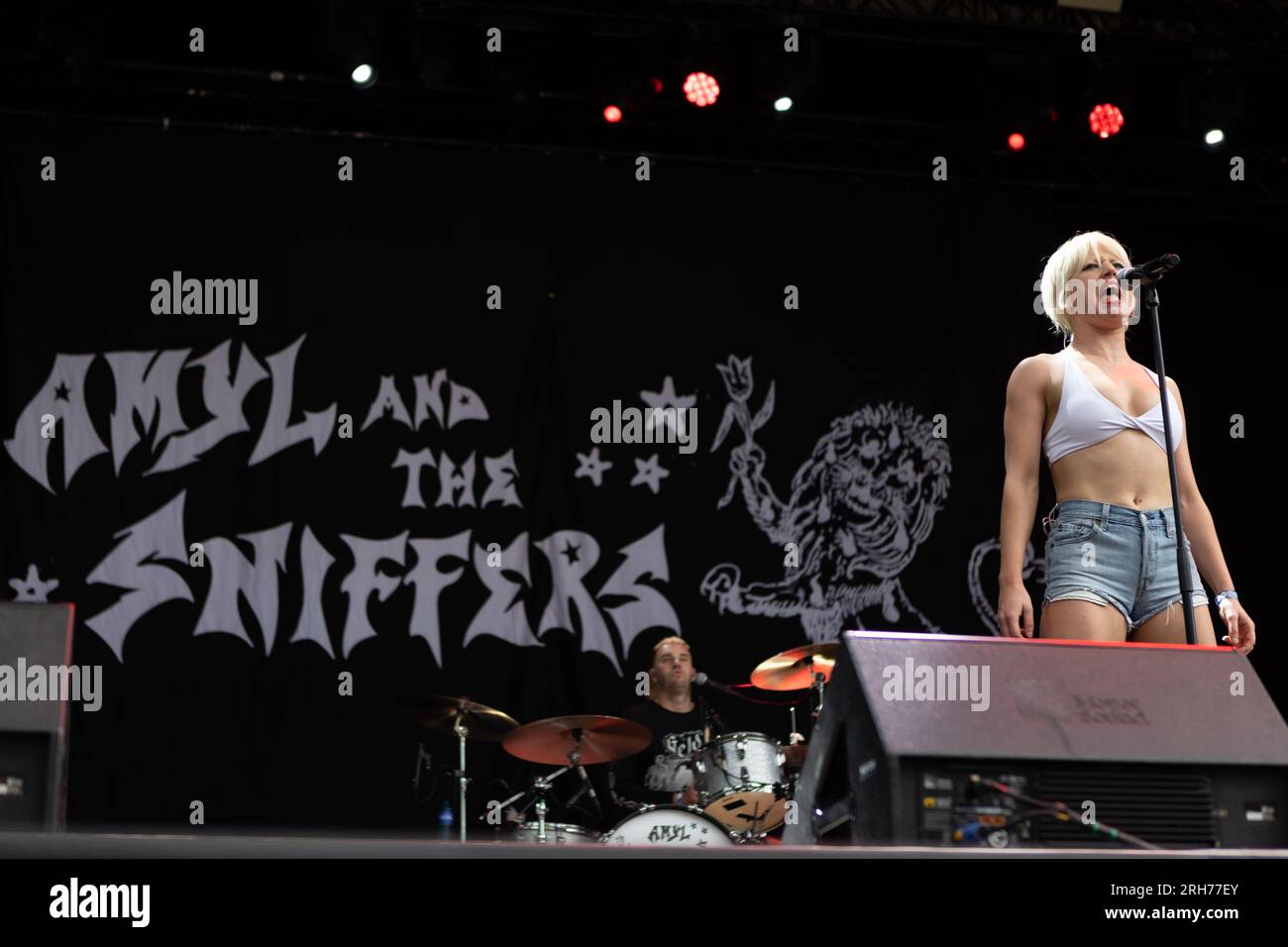 Oslo, Norway. 10th, August 2023. The Australian punk band Amyl and The