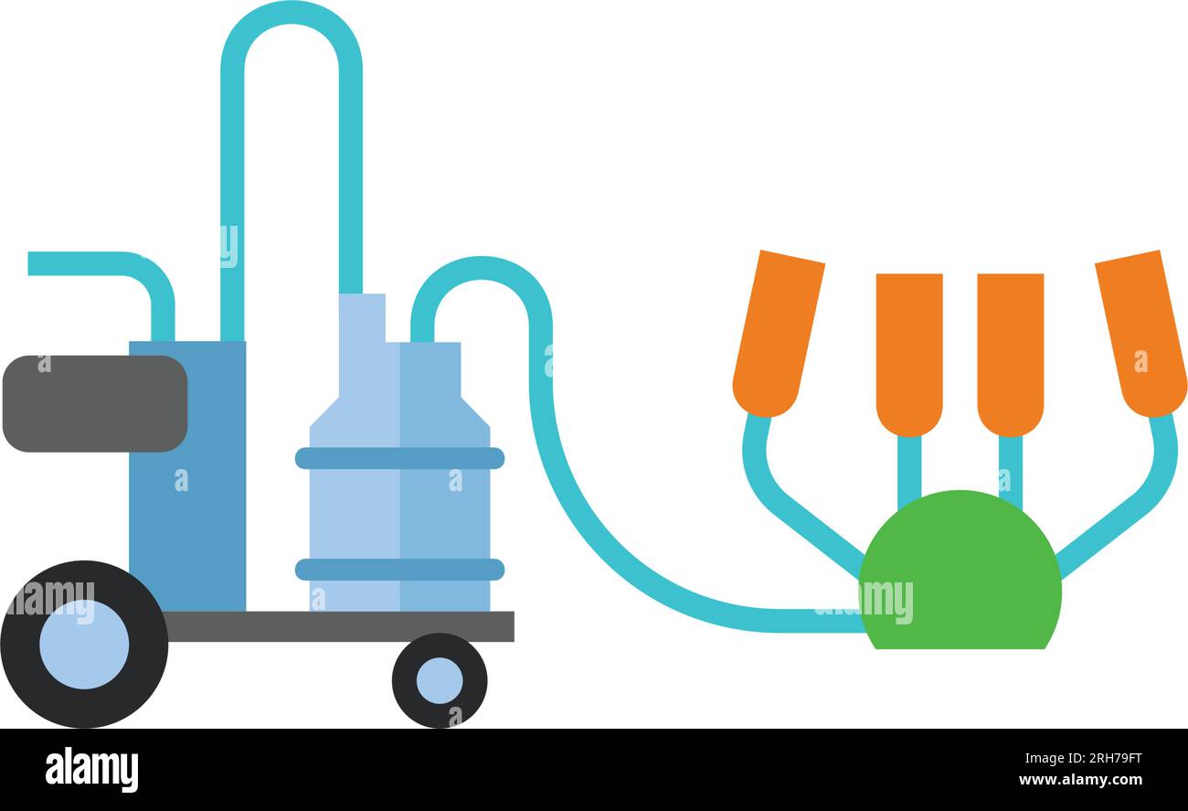 Milking device Stock Vector Images Alamy
