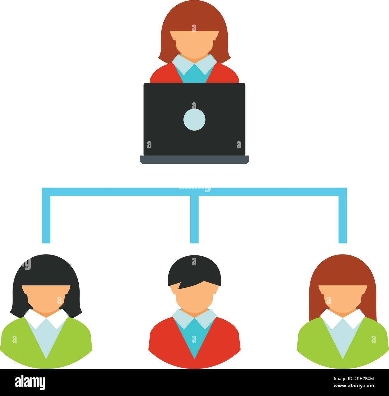 Connection businessperson Stock Vector Images - Alamy