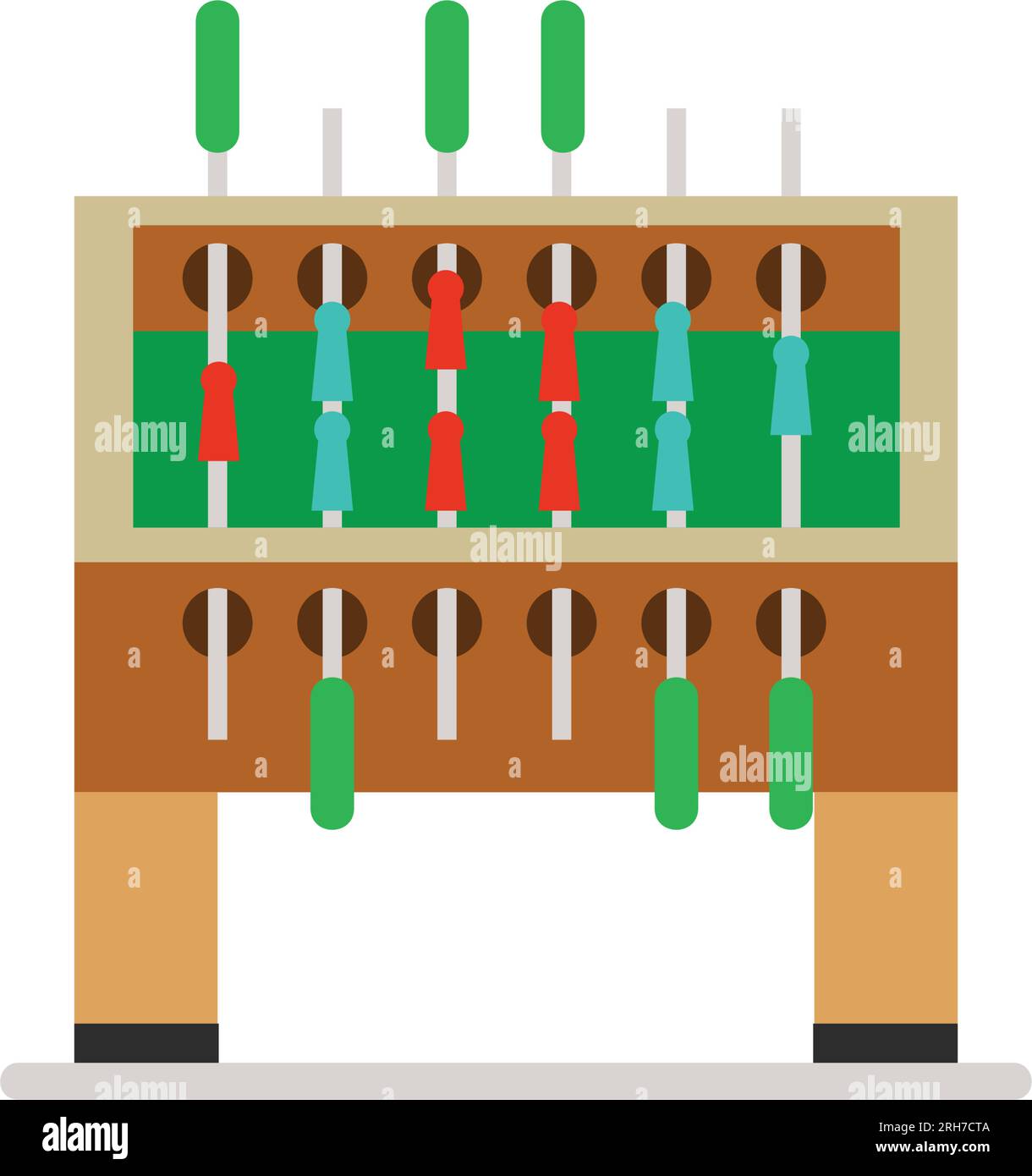 Foosball football Stock Vector Images Alamy