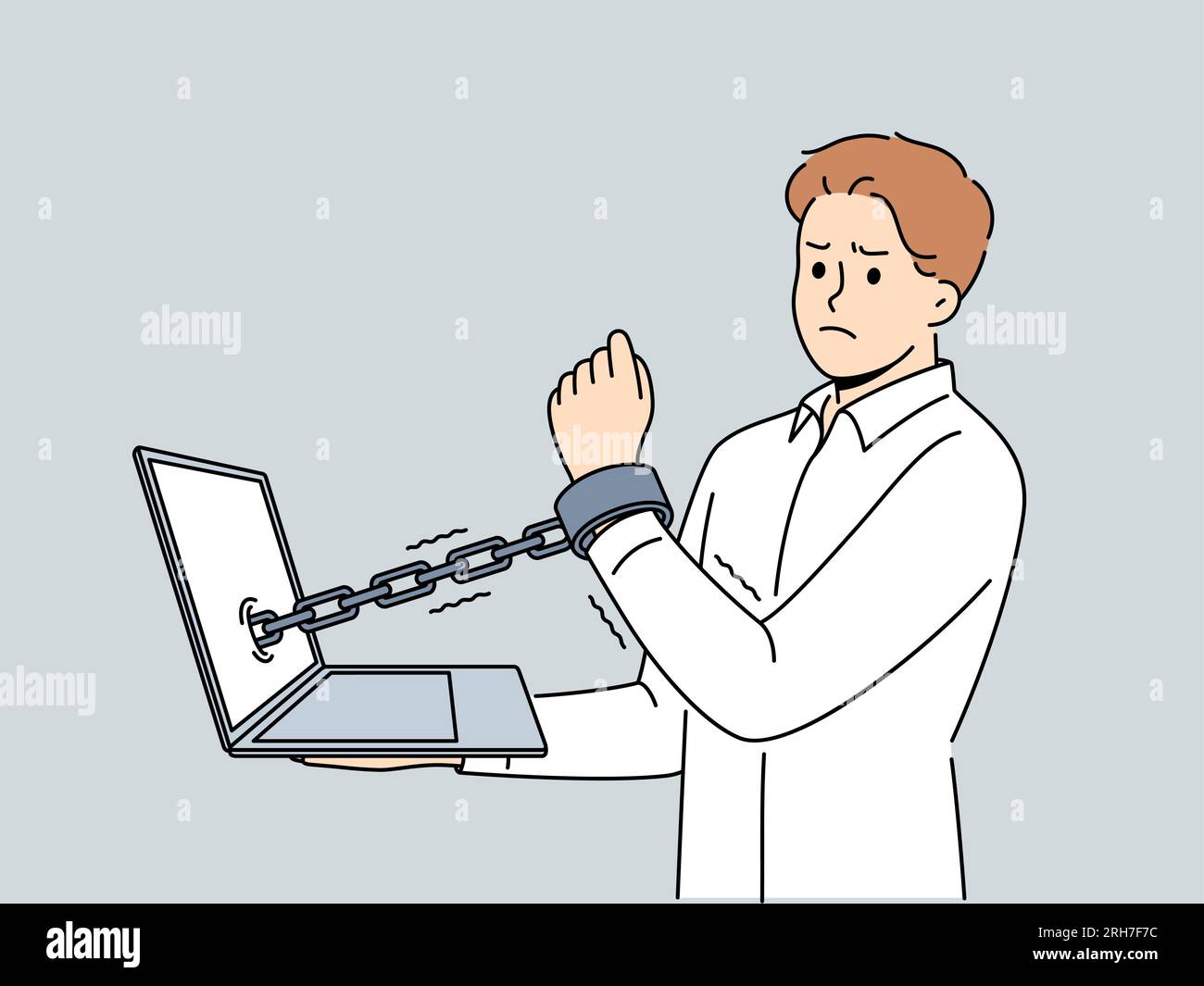 Businessman Standing Handcuffs Stock Vector Images Alamy eliza-graves-content-creator-business-coach-why-does-she-let-them