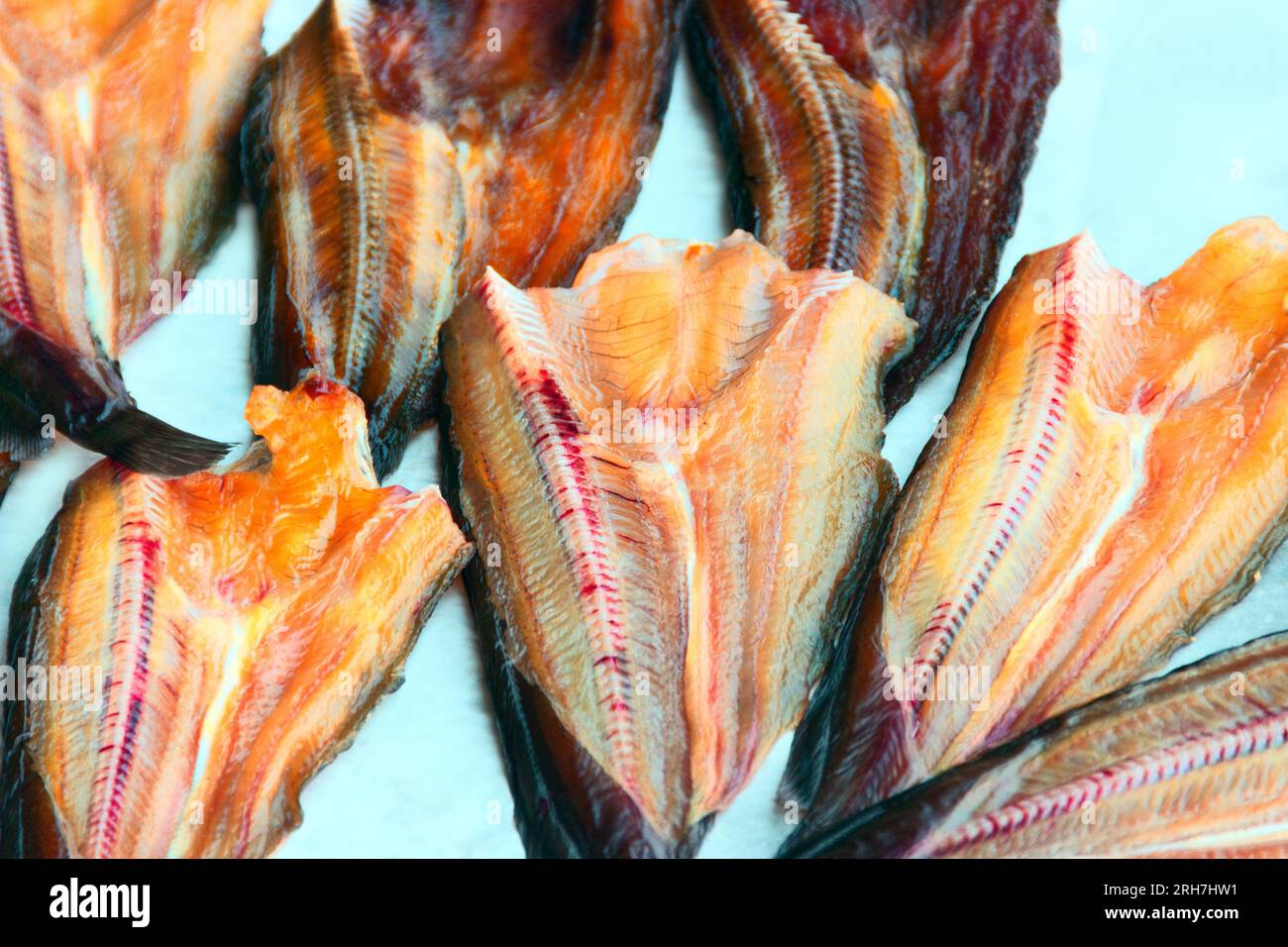 Thai cuisine. Baked fish, hot smoked fish Stock Photo - Alamy