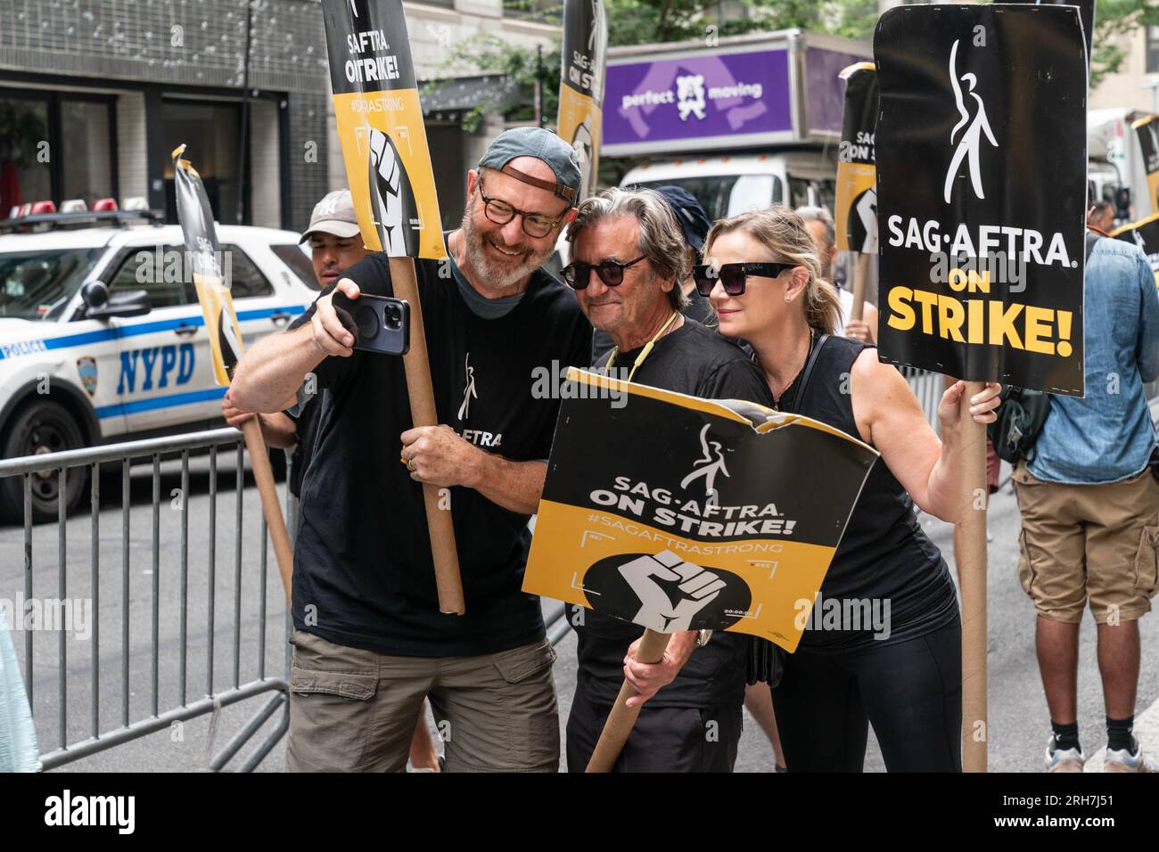 New York, New York, USA. 14th Aug, 2023. Griffin Dunne and Samantha