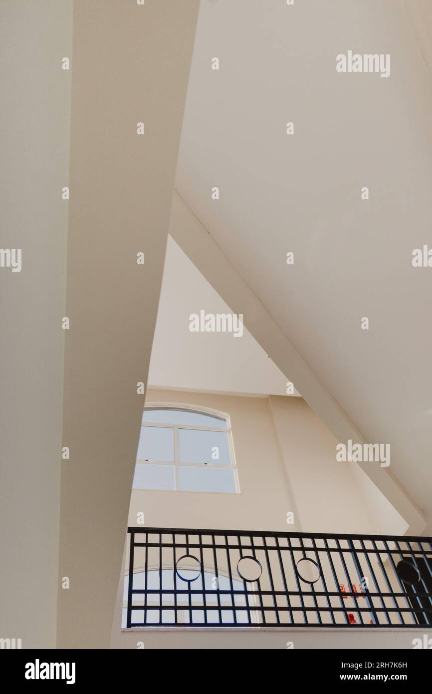 minimalist architecture of hotel interior Stock Photo