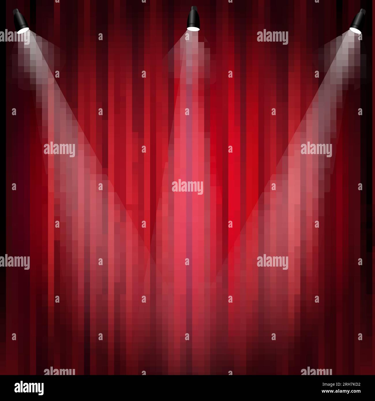 Stage Gradient Vector Theatre stage illuminated Stock Vector Images - Alamy