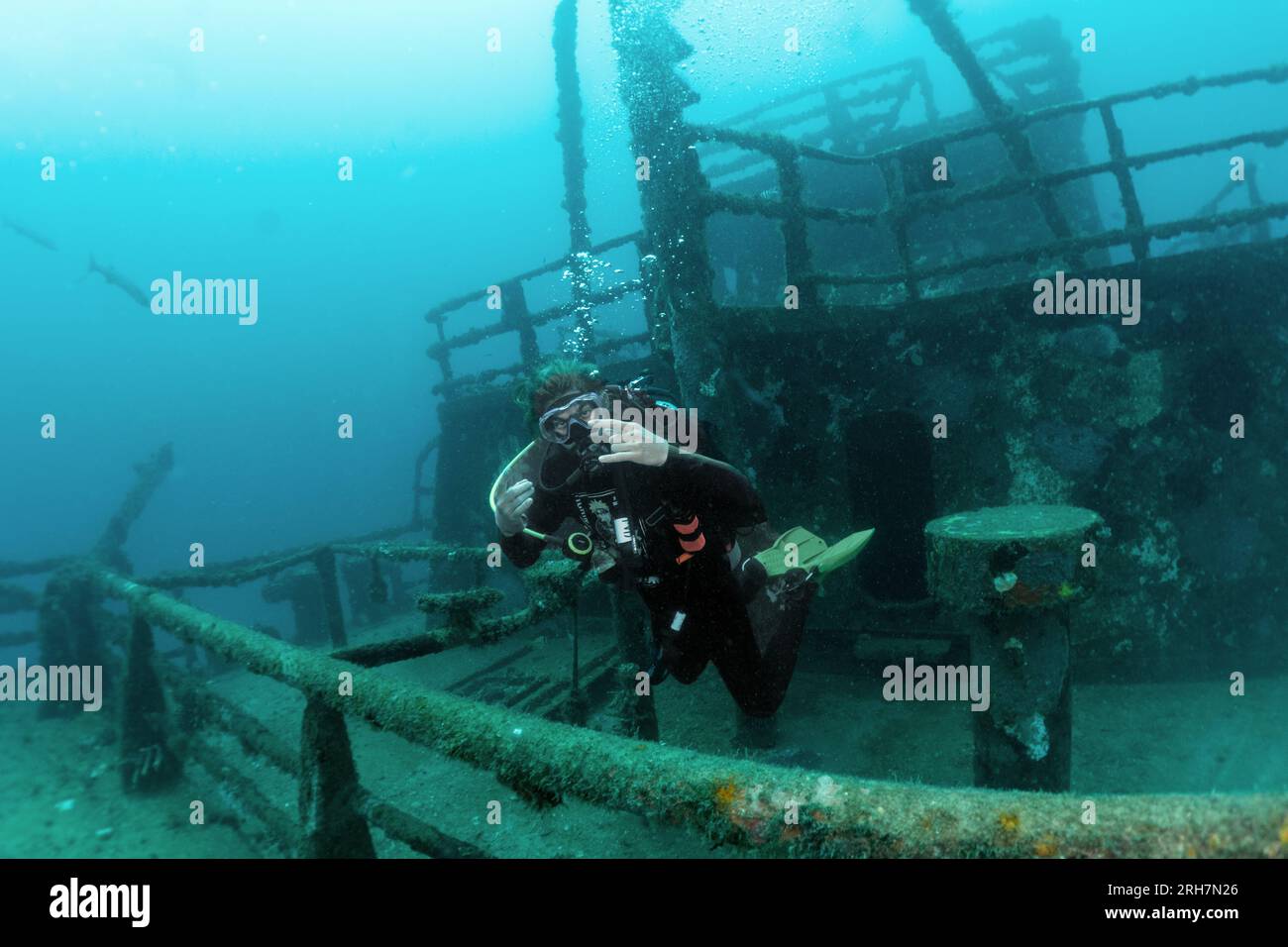 West Palm Beach, FL scuba photos Stock Photo