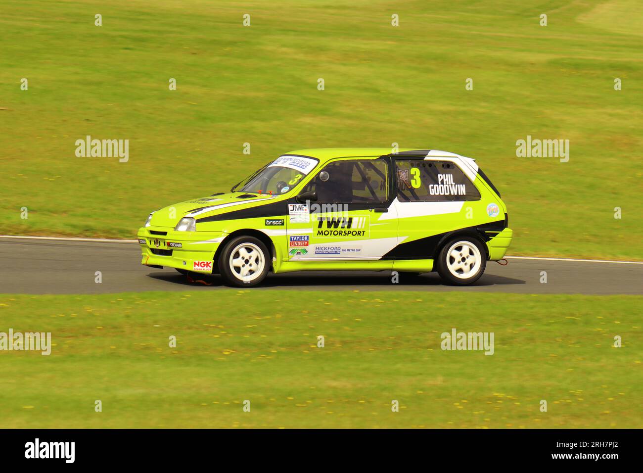 BRSCC SUMMER RACE WEEKEND CADWELL PARK 2023 Stock Photo