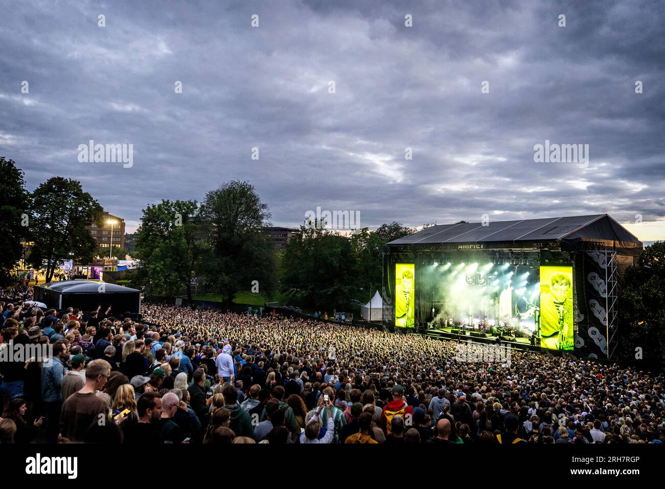 Oslo, Norway. 10th, August 2023. The English rock band Blur performs a
