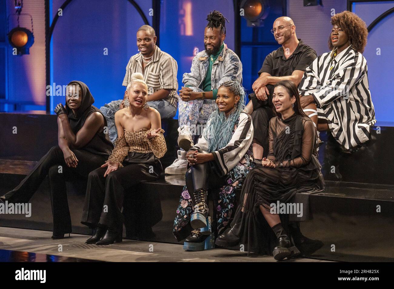PROJECT RUNWAY, from left, Laurence Basse, Bishme Cromartie, Brittany