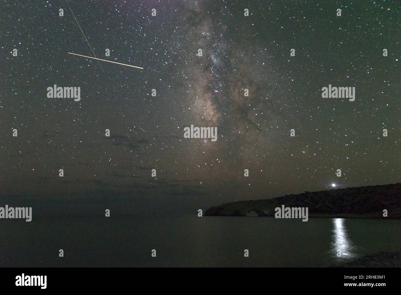 Gavdos Island, Greece. 14th Aug, 2023. Photo taken on Aug. 13, 2023