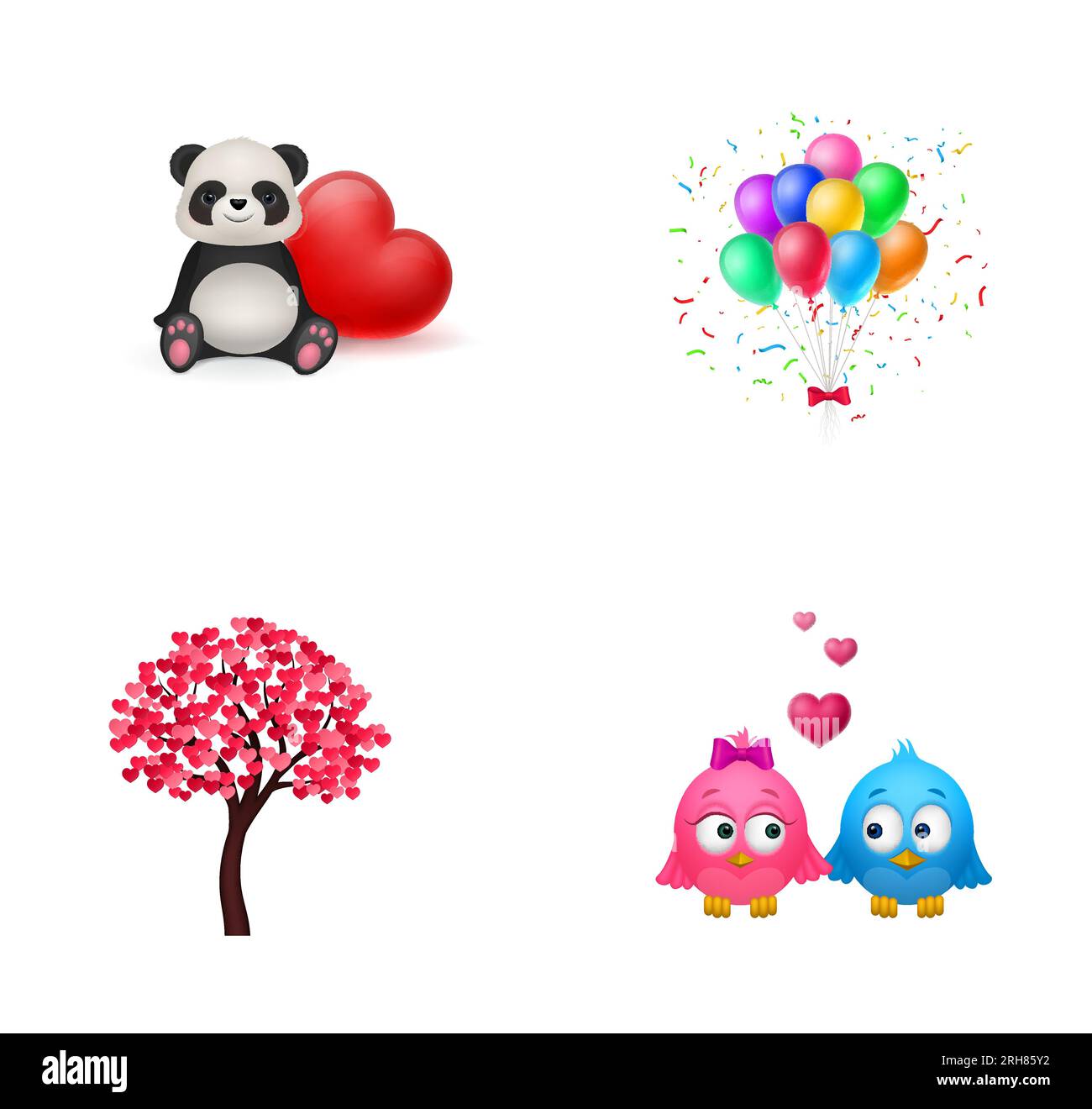 Love and childhood icon set Stock Vector Image & Art - Alamy
