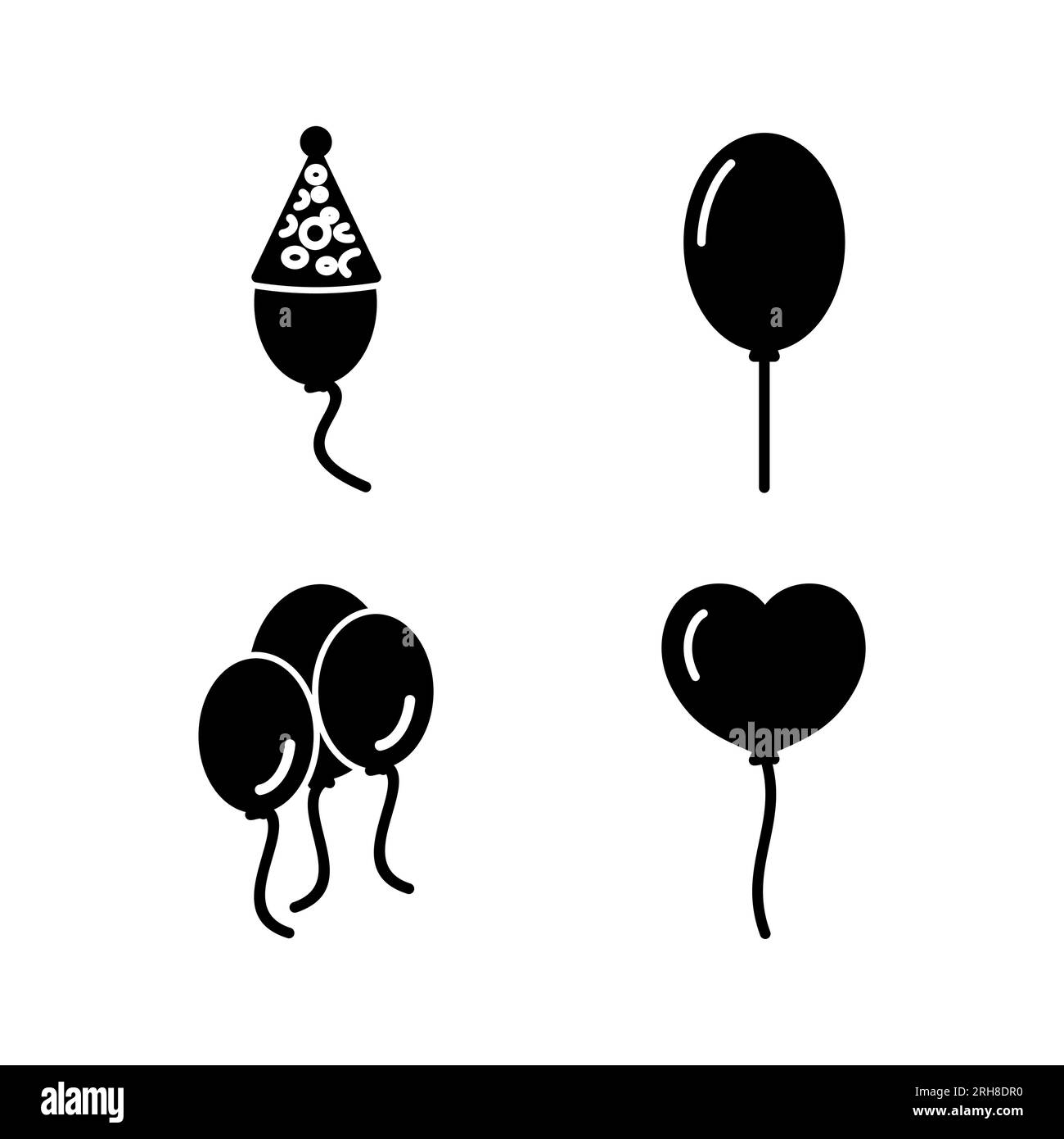 Balloon icon vector. air balloon icon isolated Stock Vector Image & Art ...