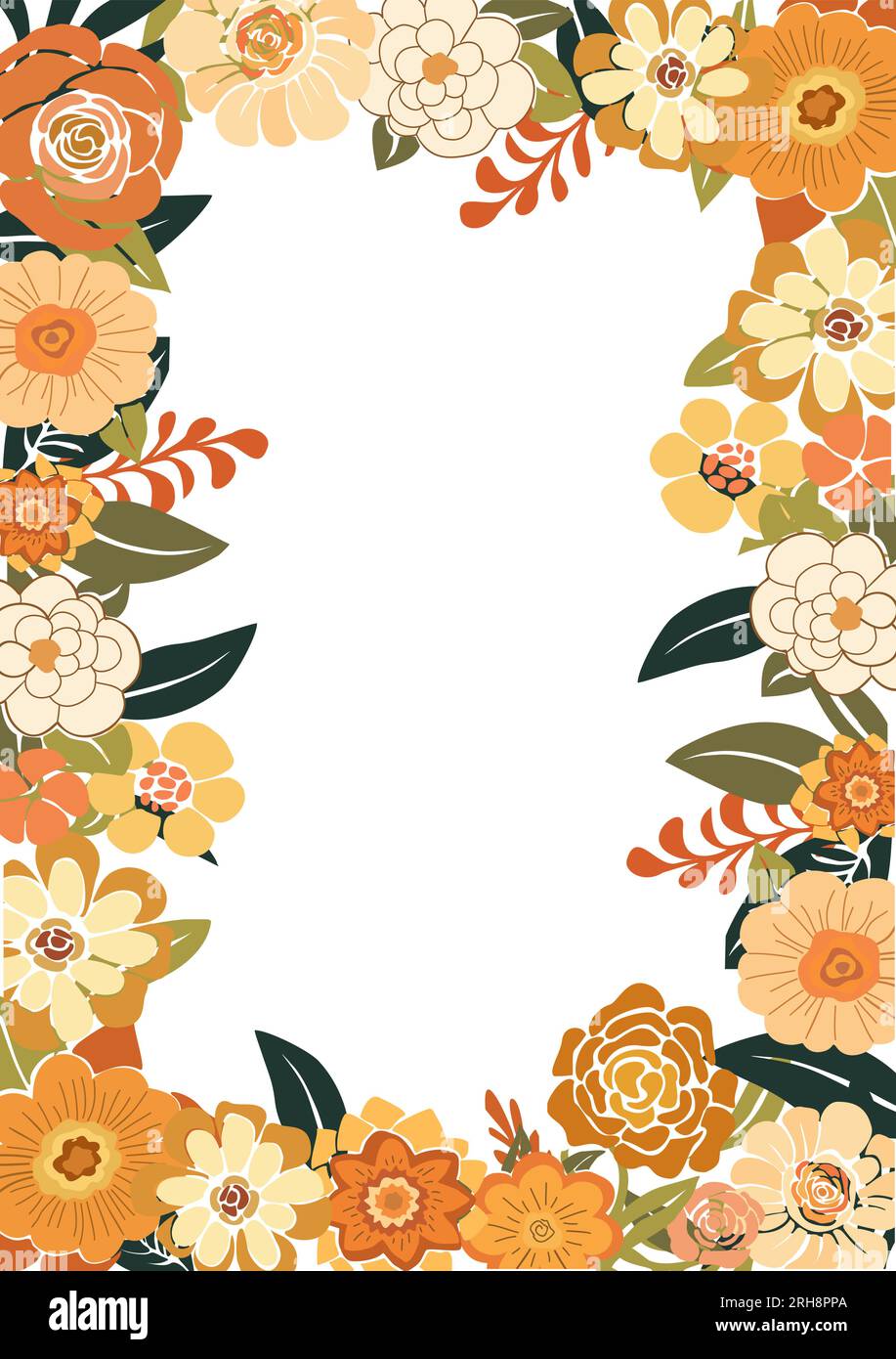 Gorgeous rose petal frame Stock Vector Images - Alamy
