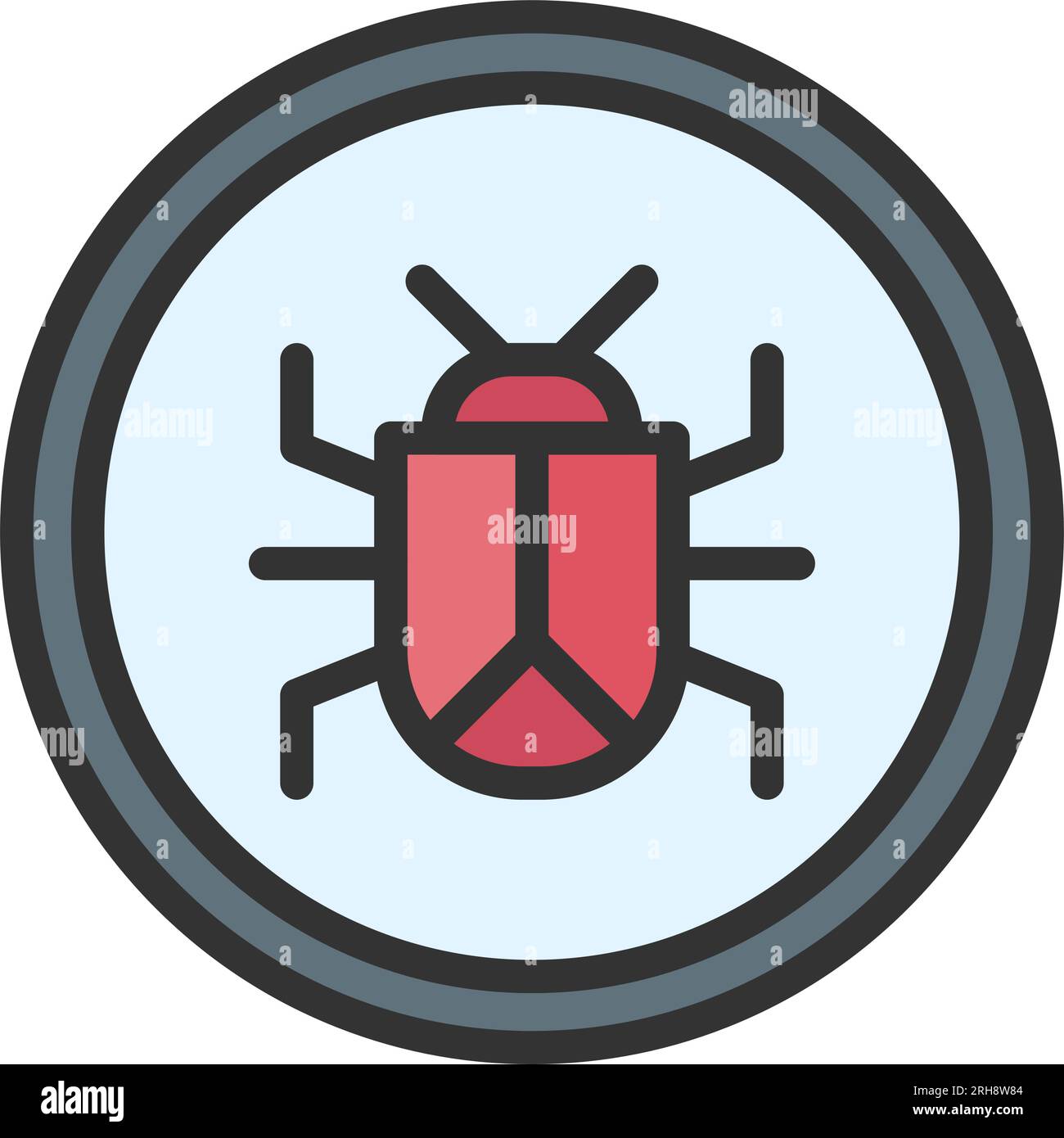 Malware Icon Malware, Threat, Harmful Virus Icon Graphic By Hr Gold
