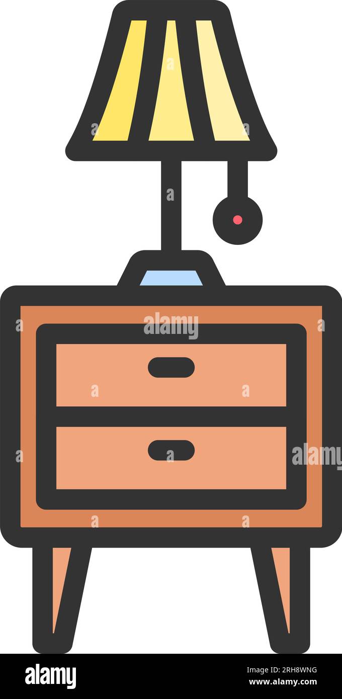 Night Stand Icon Image Stock Vector Image & Art Alamy