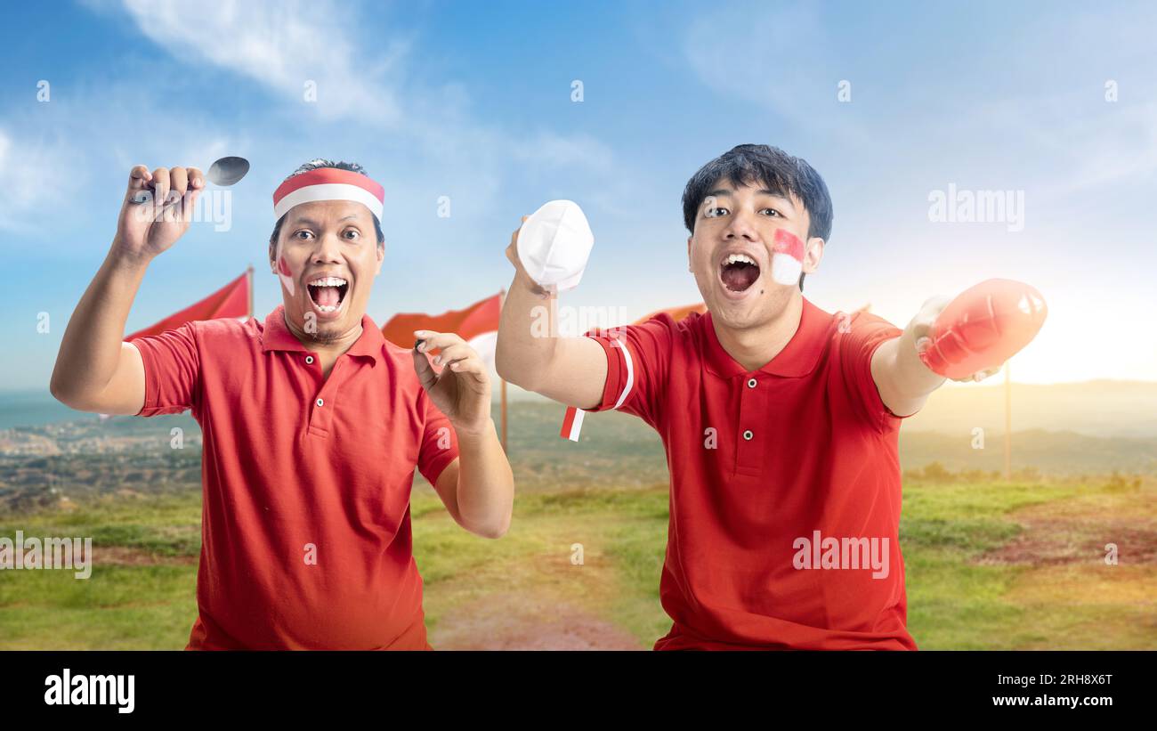 Indonesian people support the team when competing. Indonesian ...