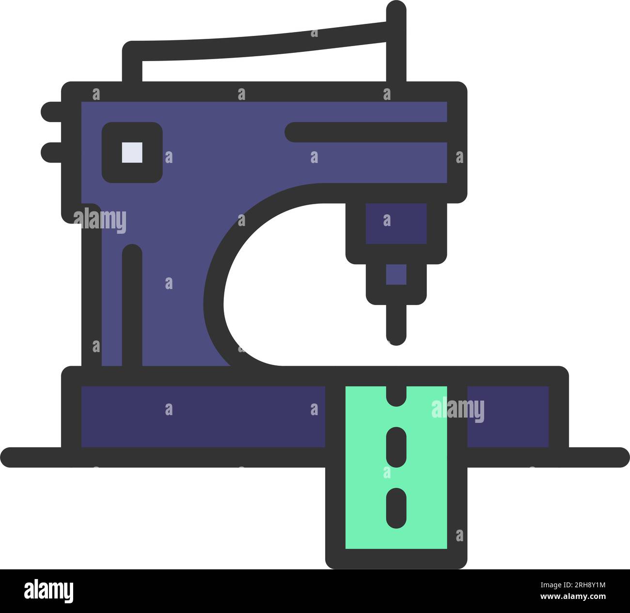 Sewing Machine Icon Image Stock Vector Image & Art - Alamy
