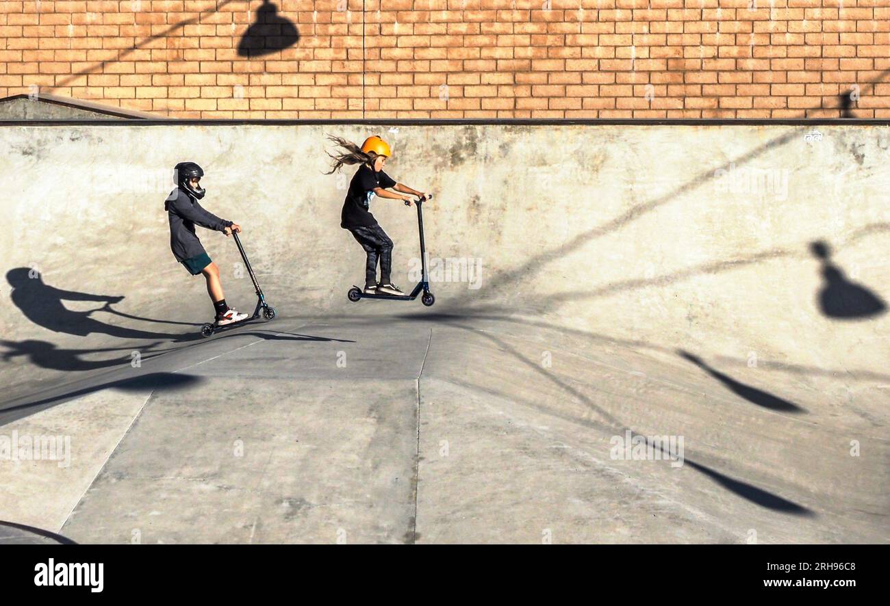 The Palm Springs Skatepark consists of roughly 30,000 square feet of